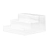 The Home Edit Clear 3-Tier Riser, Pack of 2, 9.57