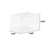 The Home Edit Small Insert Bins 6- Piece Clear Cabinet Organizer