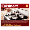 Cuisinart MultiClad Pro 12 Piece Stainless Steel Cookware Set