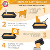 Arm  Hammer Double Duty Dual Advanced Odor Control Scented Clumping Cat Litter, 40lb