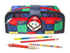 Super Mario Bros. Utility Pencil Case, 9-inches Length by 3.9-inches High, Multicolor