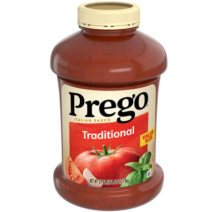 Prego Traditional Spaghetti Sauce, 67 Oz Jar
