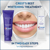 Crest 3D White Brilliance + Whitening Two-Step Toothpaste, Mint, 4.0 oz and 2.3 oz