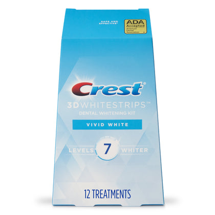 Wholesale price for Crest 3D Whitestrips Vivid White Teeth Whitening Kit, 24 Strips ZJ Sons Crest 