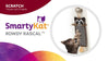 SmartyKat Rowdy Rascal Sound Cat Toy Mat & Hanging Carpet Cat Scratch Pad