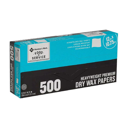 Wholesale price with free shipping - Member's Mark Heavyweight Wax Papers (12