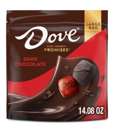 Three pack Dove Promises Dark Chocolate Candy bags