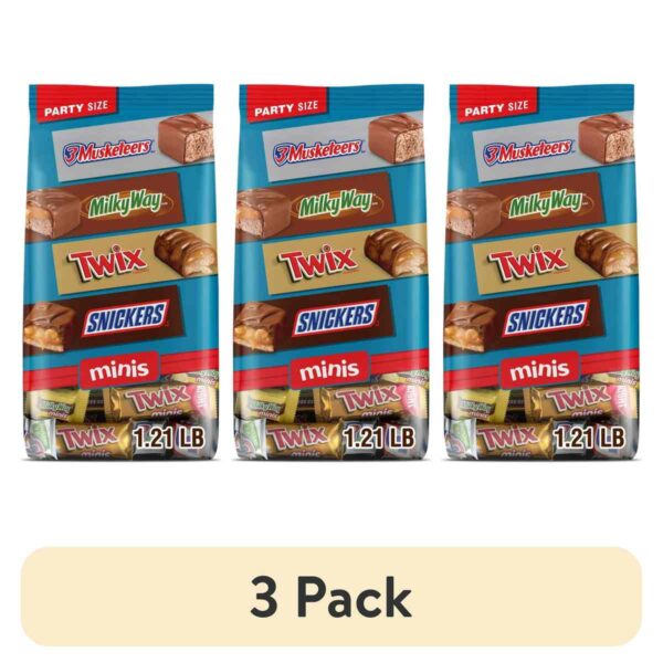 Mars Mixed Minis Chocolate Bars 19.49 oz bulk bag