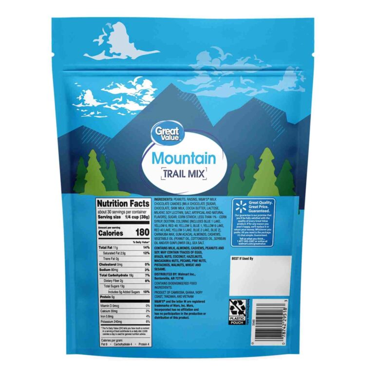 Great Value Mountain Trail Mix 40 oz family size