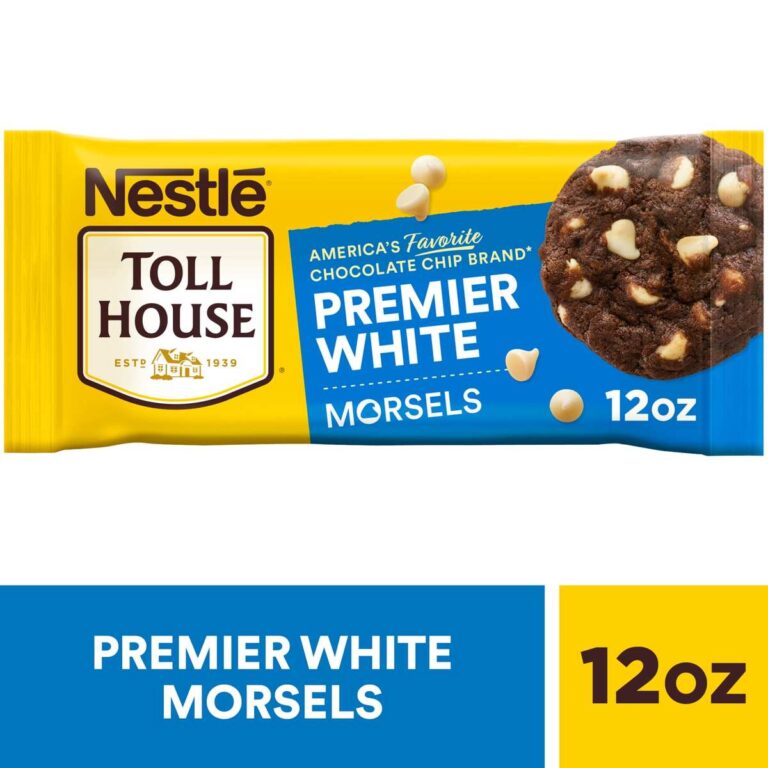 6 pack Nestle Toll House white baking chips bags
