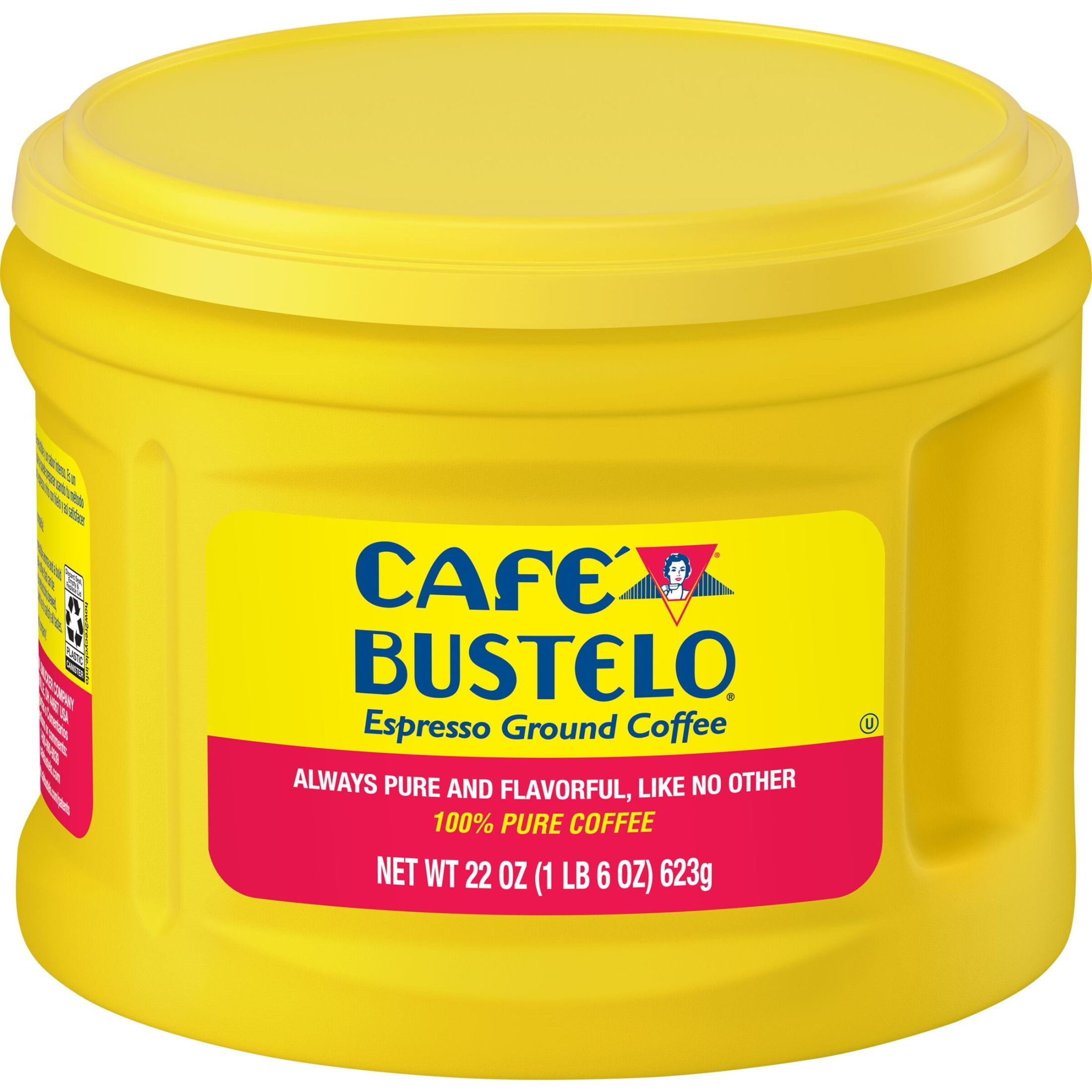 69d60bfaacc0bc2e6bc71c7eed1a30337ab29fc07f2f443fd16cf.jpg Cafe Bustelo Espresso Ground Coffee, Dark Roast, 22 oz Canister - Image 1