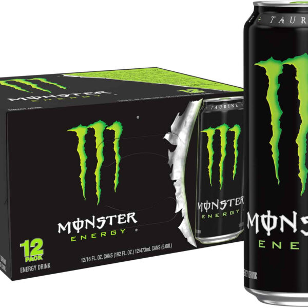 Monster Energy, Original, Energy Drink, 12 count, 16 fl oz