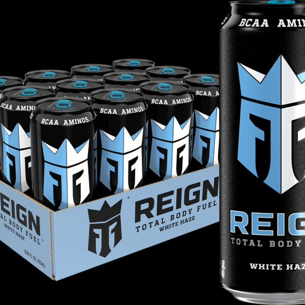 Reign Total Body Fuel, White Haze, Performance Energy Drink, 16 fl oz, 12 Cans