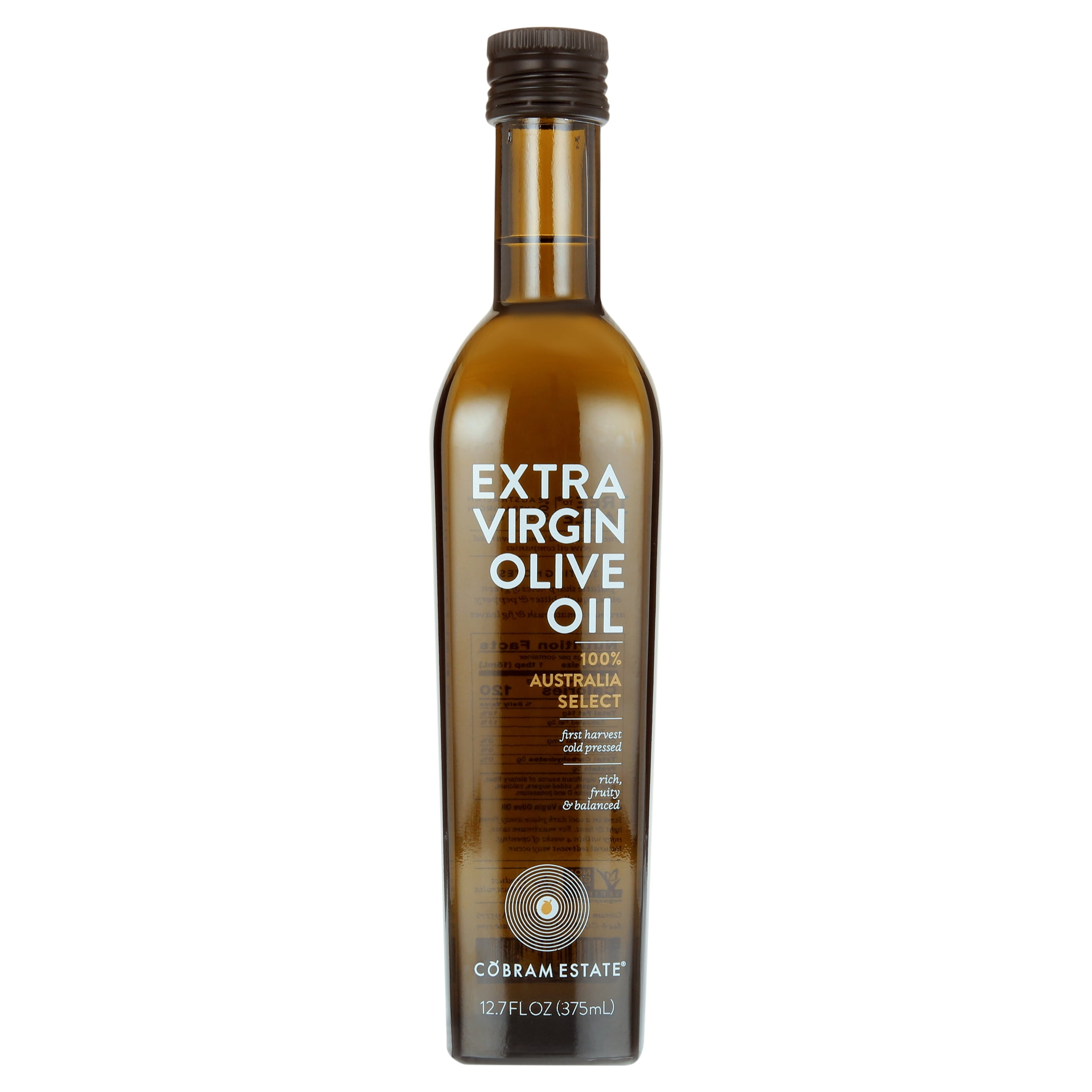 69d8d612f35c3529bdd5ec70fc931ec3ab576d9b078d50c14a0c5.jpg Cobram Estate 100% Australia Select Extra Virgin Olive Oil, 12.7 fl oz Bottle – First Harvest Cold Pressed, Easy-Pour Cooking Oil - Image 1