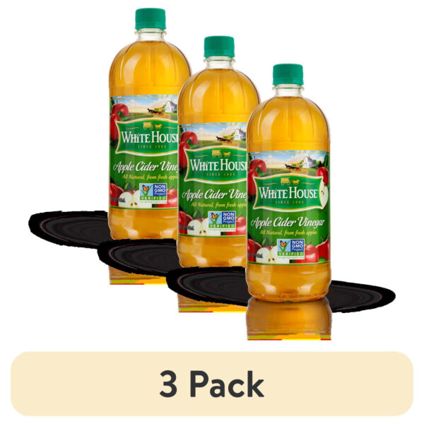 (3 pack) White House Apple Cider Vinegar, 32 oz