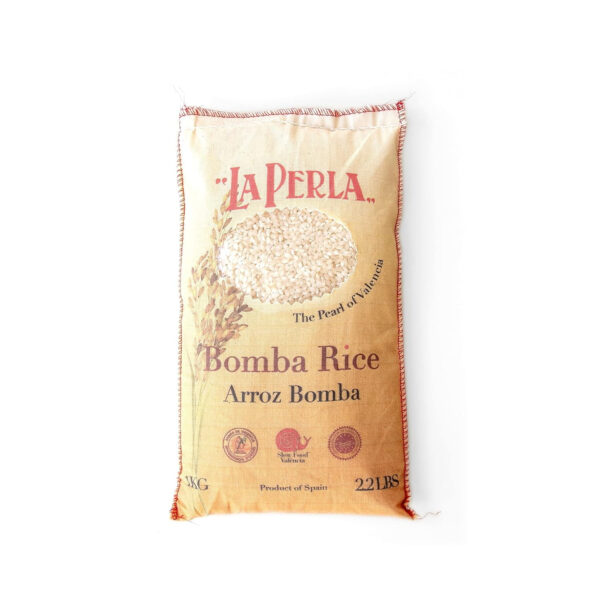 La Perla Bomba Rice, Slow Food Valencia Certified, 2.2 lbs