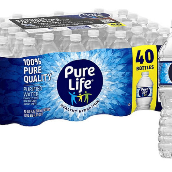 40 Pack Pure Life Purified Water (16.9 fl. oz.)