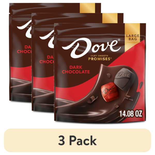 (3 pack) Dove Promises Dark Chocolate Candy - 14.08 oz Large Bag