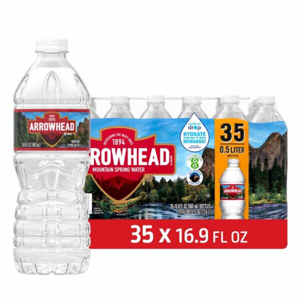 Arrowhead Mountain Spring Water 35 pack bottles