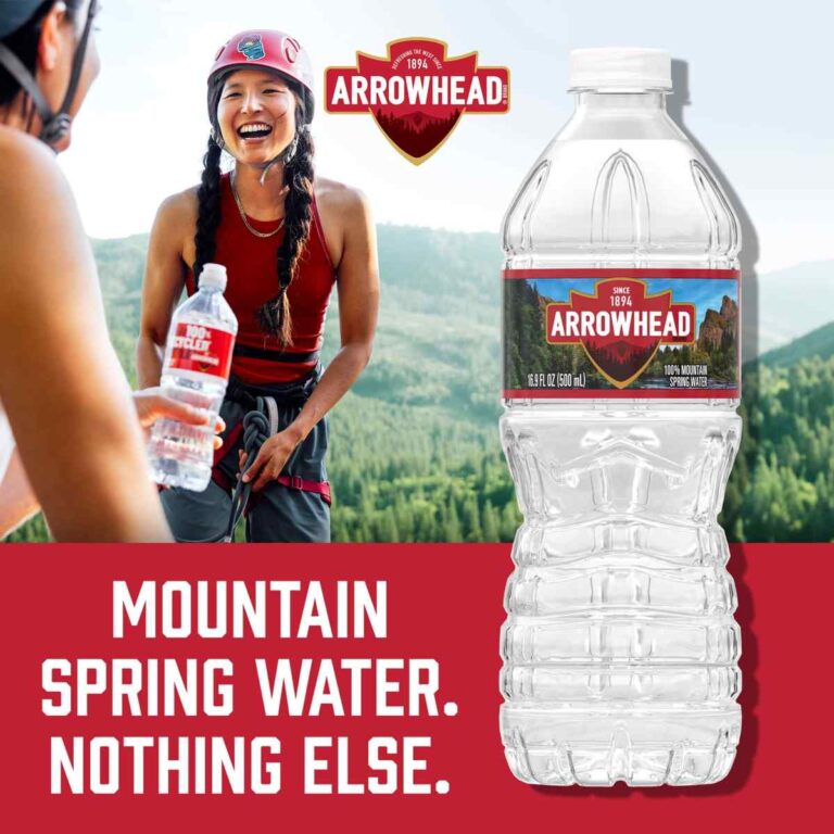 Arrowhead 16.9 fl oz spring water bottles