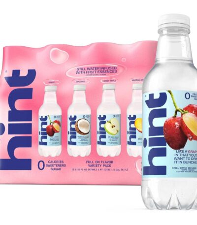 Hint Full on Flavor Variety Pack flavored water bottles