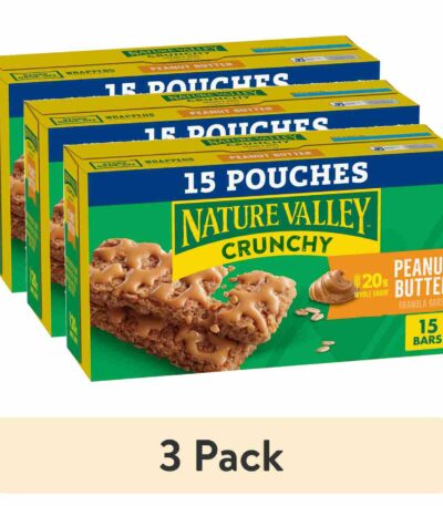 Nature Valley Peanut Butter Crunchy Granola Bars 3 pack