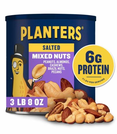 PLANTERS Salted Mixed Nuts 56 oz canister