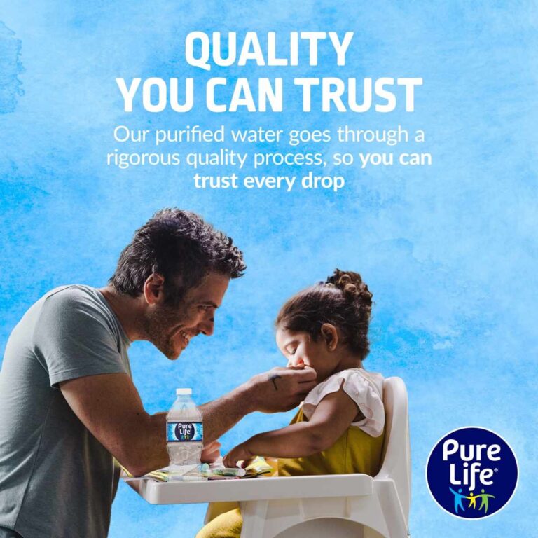Pure Life 16.9 ounce bottled water pack