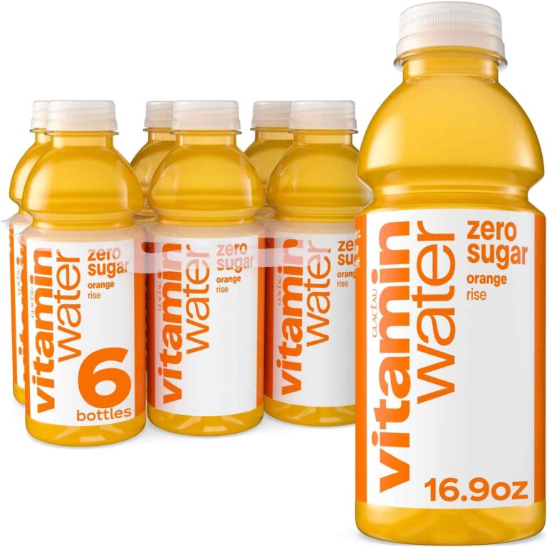 vitaminwater Rise Zero Sugar Orange 6 Pack