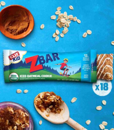 Zbar oatmeal cookie snack bars package