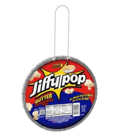 JIFFY POP 4.5 oz butter popcorn package