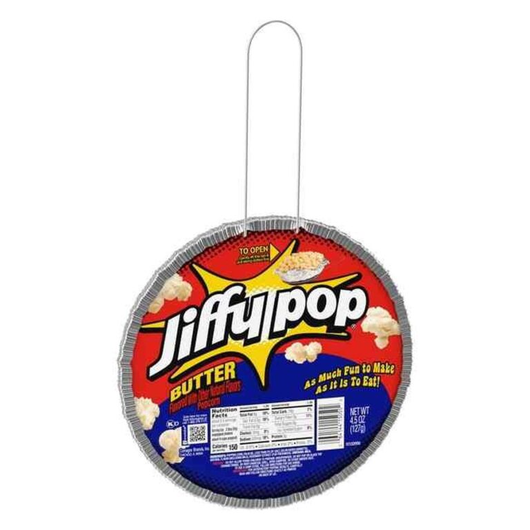 JIFFY POP 4.5 oz butter popcorn package